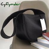 Women Fashion Casual Hobo Bags Black Shoulder Crossbody Bag Female Large Capacity Handbag Woman