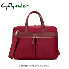 Women Laptop Briefcase Computer Bag Business Document Organizer Ipad Tote Ladies Handbag Messenger