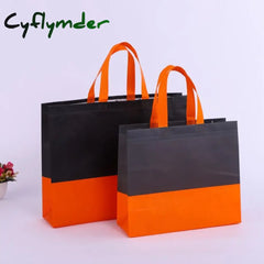 Women Men Reusable Shopping Bag Splice Ecological Reusable Bag Foldable Large Grocery Bags