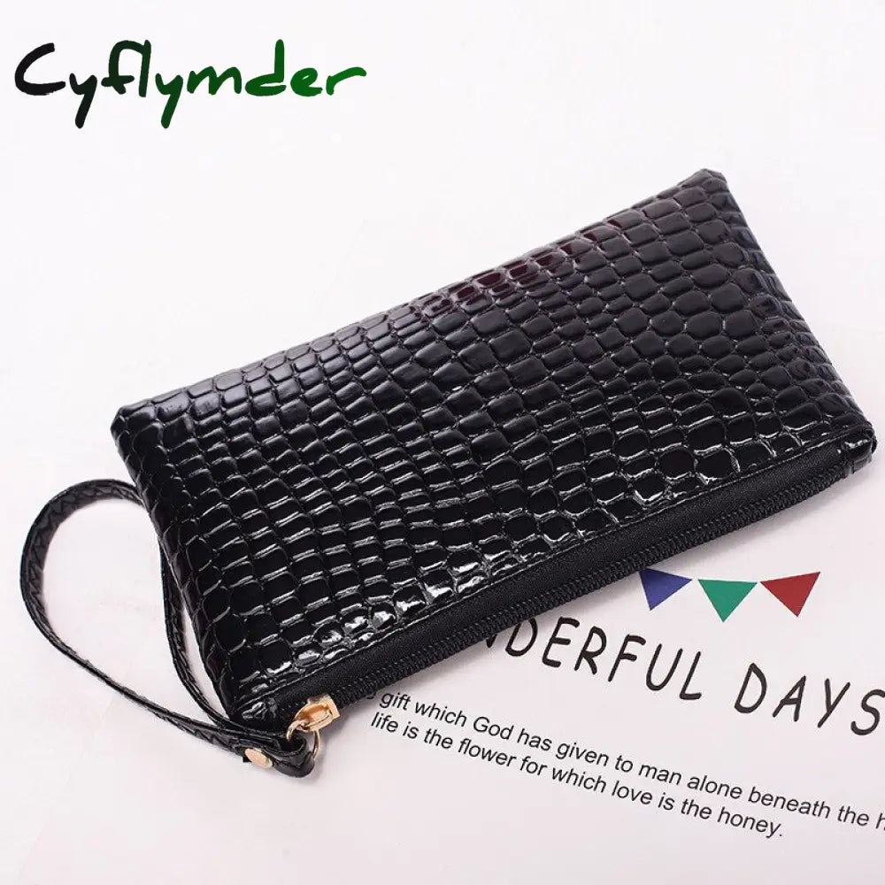 Women Wallets Fashion Lady Wristlet Handbags Pu Money Bag Fallow Coin Purse Cards Id Holder Clutch