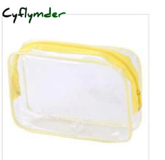 Women’s Cosmetic Bag Pvc Transparent Toilet Bags Travel Cosmetics Toiletry Kit Holder Organizer