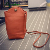 Women’s Mobile Phone Bag Female Messenger Shoulder Bags Crossbody Retro Pu Leather Mini Handbags New