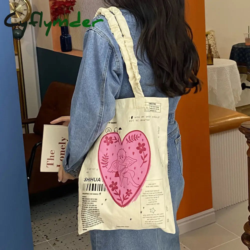 Youda Women Canvas Shopping Bag Female Cloth Shoulder Bags Eco Handbag Tote Reusable Grocery