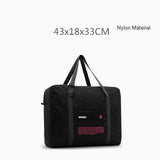 Cyflymder Portable Folding Casual Travel Bag Large Capacity Weekend Duffle Women Men Handbags Luggage Tote Organizer Accessories Supplies