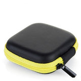 Cyflymder EVA Mini Portable Earphone Bag Coin Purse Headphone USB Cable Case Storage Box Wallet Carrying Pouch Bag Earphone Accessories