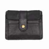 Cyflymder Genuine Leather Wallet For Men Male Vintage Short Small Slim Men's Purse ID Credit Card Holder With Coin Pocket Money Bag