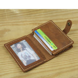 Luxury Fashion Genuine Leather card Wallets men credit card holders women card&ID holder male organizer Business card holder