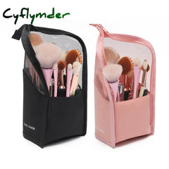 1Pcs Multi-Functional Makeup Storage Box Zipper Cosmetics Bag Waterproof Brush Organizer Travel