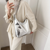 Cyflymder Large Weave Tote bag Winter New High-quality PU Leather Women's Designer Handbag High capacity Shoulder Bags