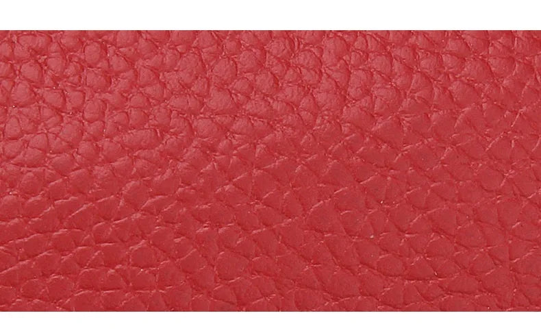 Cyflymder  Genuine Leather Women Double Zip Wallet new Ladies Clutch Purse Cowhide Wristlet Bag Coin Purse Fashion Mobile Phone Bags