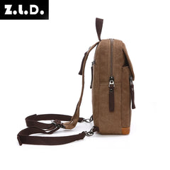 Cyflymder  Mini Backpacks Women Multifunction Mochila Pockets Top Quality Canvas Urban Classic Small Brief Ipad Bags Brief Strong Simple