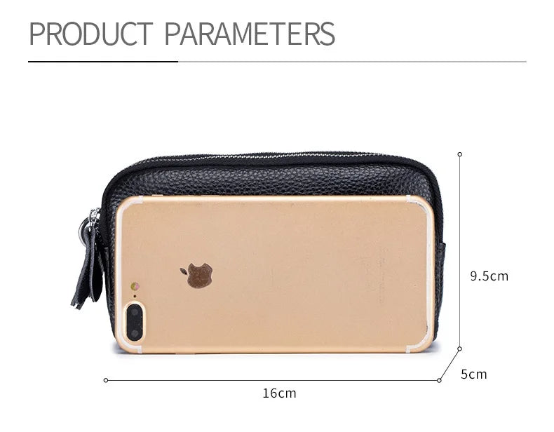 Cyflymder  Fashion Long Wallet High Quality genuine leather Clutch Walllet Phone Pocket Casual Organizer Clutches Rfid Purse phone bag red