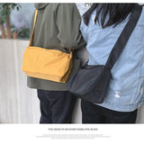 Cyflymder Korean Canvas Crossbody Bag for Women Nylon Waterproof Female Handbags Girl Student Shoulder Messenger Book Bag Satchels