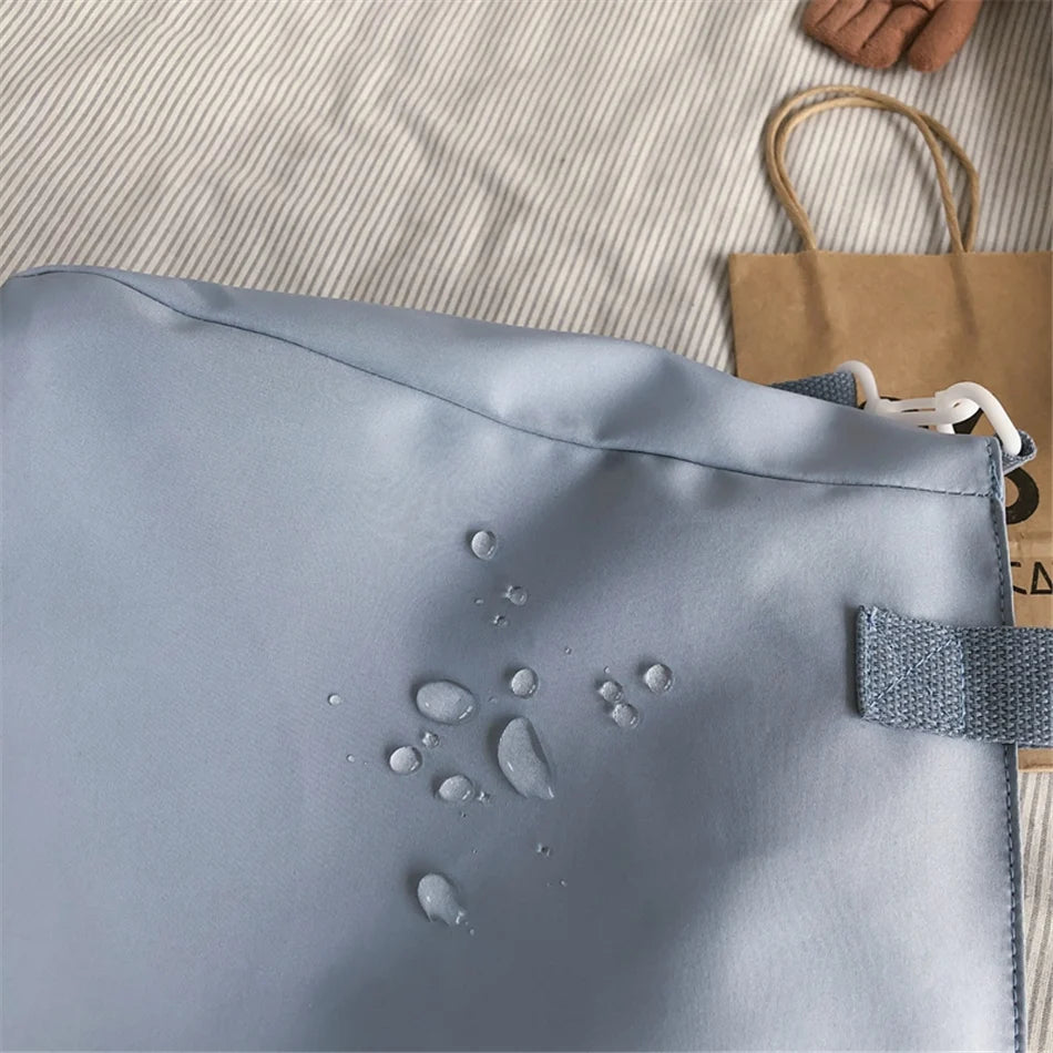 Cyflymder  Large Capacity Tote Bags Trendy Nylon Patchwork Shoulder School Book Bag for Teenage Girls Fashion Student Handbag Crossbody Sac