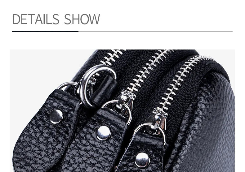 Cyflymder  Fashion Long Wallet High Quality genuine leather Clutch Walllet Phone Pocket Casual Organizer Clutches Rfid Purse phone bag red