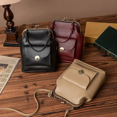 Cyflymder  women shoulder bags Korean style Metal Buckle clip Ladies Handbags PU Leather lady Sling bag female Crossbody Bag purses