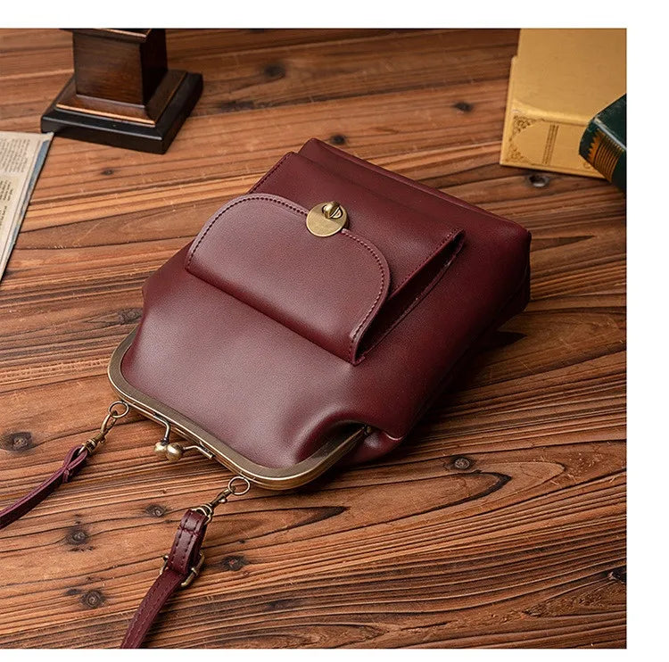 Cyflymder  women shoulder bags Korean style Metal Buckle clip Ladies Handbags PU Leather lady Sling bag female Crossbody Bag purses