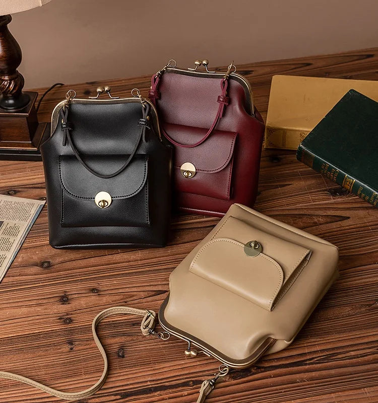 Cyflymder  women shoulder bags Korean style Metal Buckle clip Ladies Handbags PU Leather lady Sling bag female Crossbody Bag purses