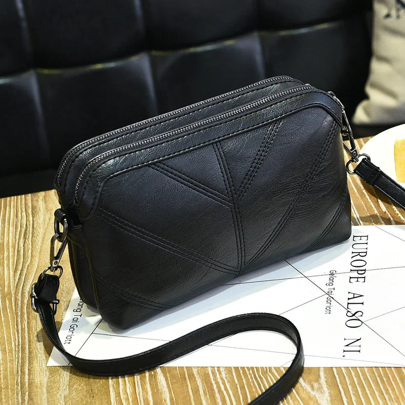 Cyflymder  Brand women Messenger bag High quality soft PU Women's shoulder bag Mother gift Crossbody Bags new Clutches Handbags