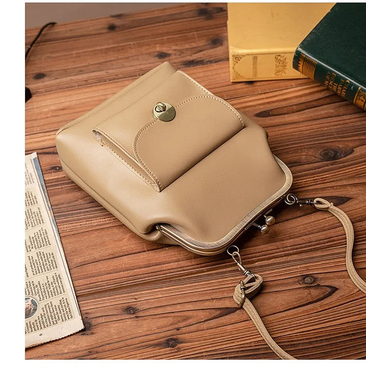 Cyflymder  women shoulder bags Korean style Metal Buckle clip Ladies Handbags PU Leather lady Sling bag female Crossbody Bag purses