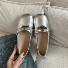 Cyflymder  Summer Fashion Comfortable Relaxation Women's Flats Sheos Square Head Soft Shoes Women Relaxation Shoes 54
