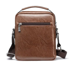 Cyflymder  Men Shoulder Bags Crossbody Bag Multi-function Men's Handbags Capacity PU Leather Bag For Male Messenger Bags Tote Bag