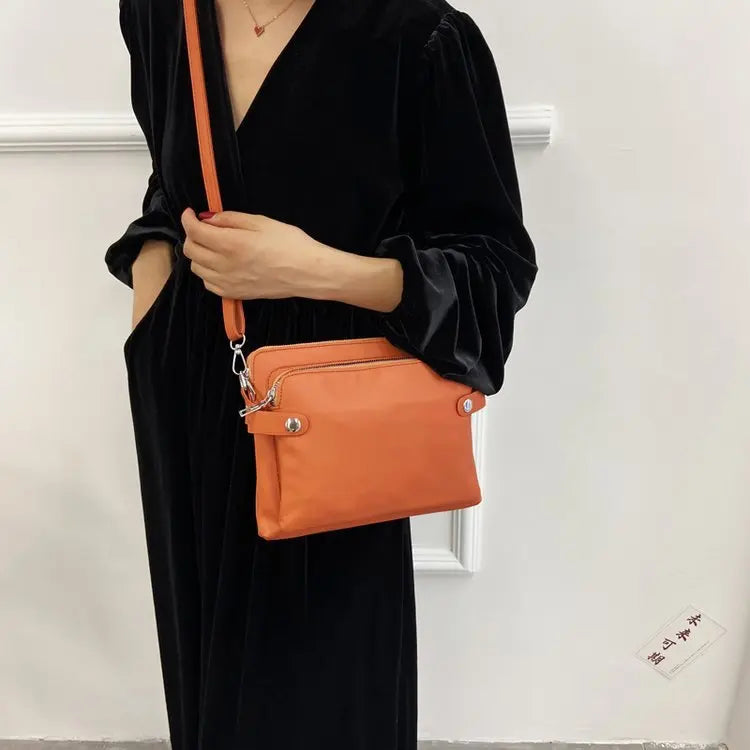 Cyflymder  Vintage pu leather women shoulder bag Multiple pockets female crossbody bag Casual Messenger bag big handbag phone wallet bolsa