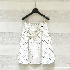 Cyflymder  Polka Dot Skirt Y2k 2000s Vintage Harajuku Korea Midi Skirt Punk Summer Hot Girl Fashion Elegant Women's Skirts Basics Hot Girl