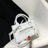 Cyflymder Crossbody Bag for Women New Fashion Casual Western Style Shoulder Handbag Simple Texture Messenger Small Square Bag