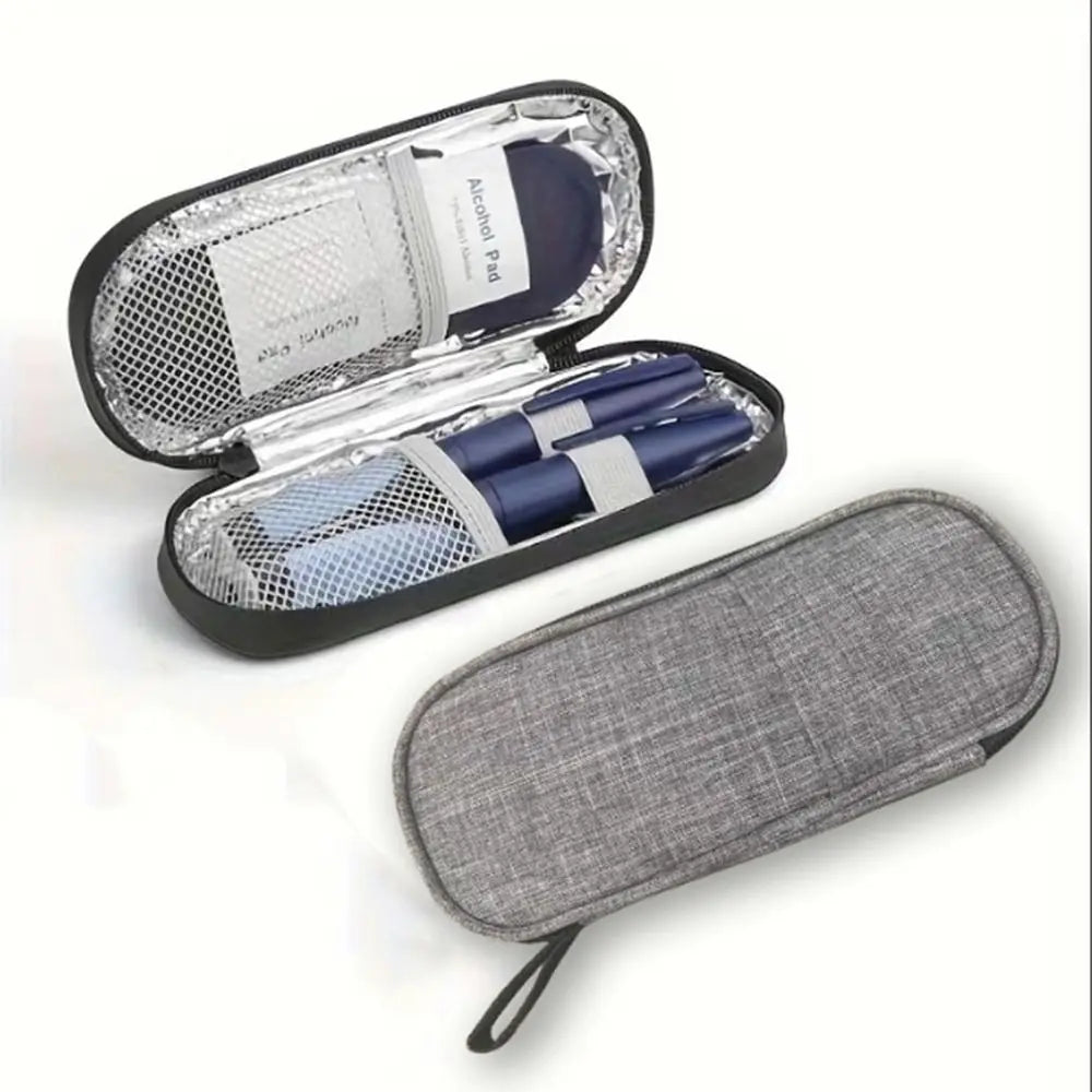 Cyflymder  EVA Insulin Cooling Bag Simple Thermal Insulated Waterproof Pocket Pill Protector Insulin Cooler Diabetics