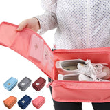 Cyflymder Portable Storage Bag Multi-Functional Travel Essential Cosmetic Bag Toiletries Underwear Bag Storage Shoe Bag 7 Colors Available