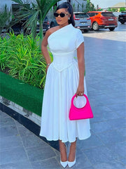 Cyflymder  Dresses for Women Summer Single Sleeveless Fashion Casual Sexy High Quality Party Office Ladies