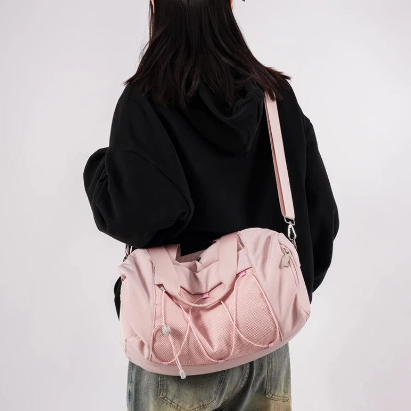 Cyflymder  High-capacity All Match Fashion Shoulder Bag Y2k Aesthetic Fashion Women Gym Bags Korean Chic Casual Travel Handbags Crossbody