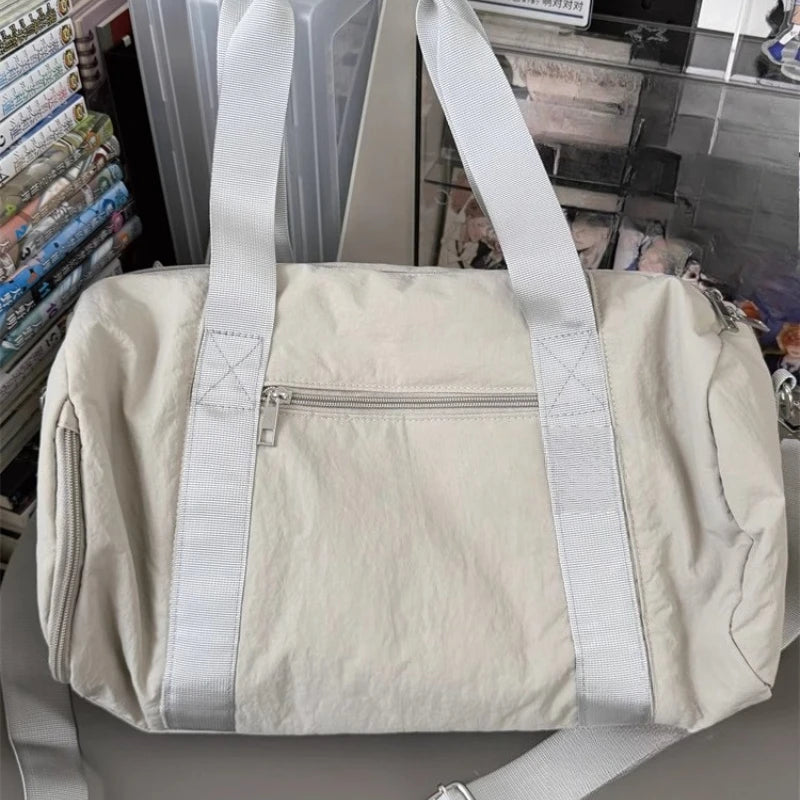 Cyflymder  Vintage Y2k Aesthetic Simple Gym Bags Women Casual Shoulder Underarm Bag Grunge All Match Trendy Handbags Crossbody Streetwear