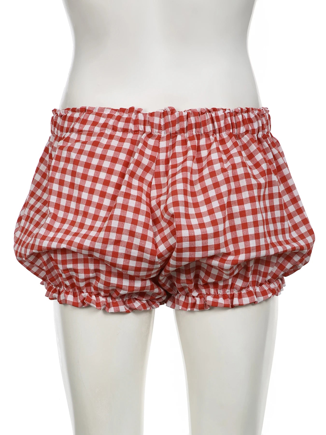 Cyflymder  Holiday Sweet Bow Plaid Shorts Preppy Style Casual Loose Low-Waisted Shorts Women 2025 Summer Fashion Streetwear Ladies
