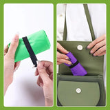 Cyflymder Foldable Shopping Bag Reusable Travel Grocery Bag Eco-Friendly One Shoulder Handbag For Travel Cartoon Cactus Printing Tote Bag