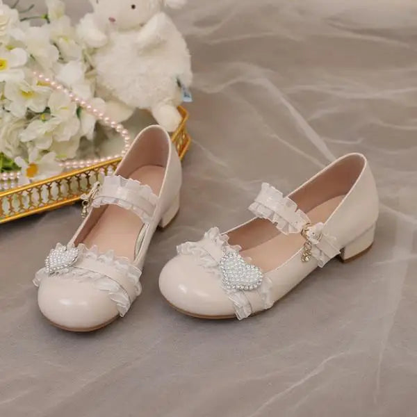 Cyflymder  Low Sewing Hoof Heels PU TPR Low PU TPR Sewing Hoof