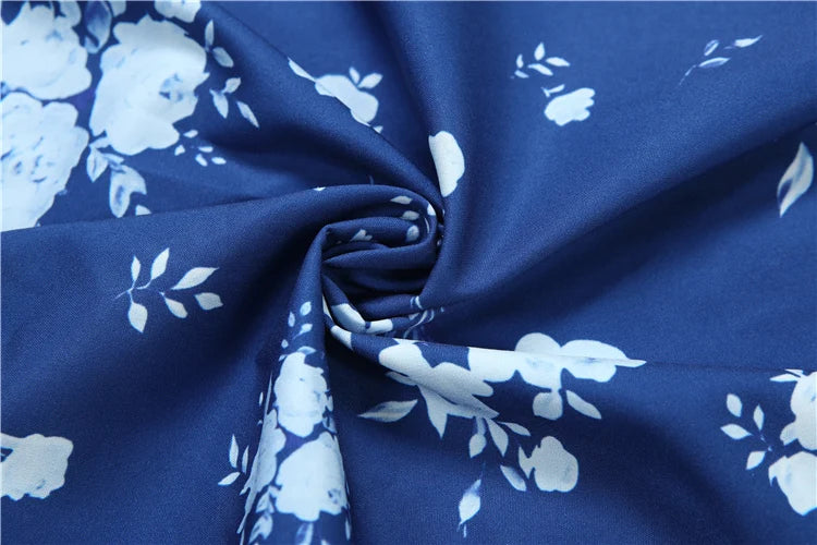 Cyflymder  Street Floral Print Maxi Dress Women v-Neck Ribbon Long Sleeve Folds Elegant Daily Autumn Trend Chic Prom Party Vestidos