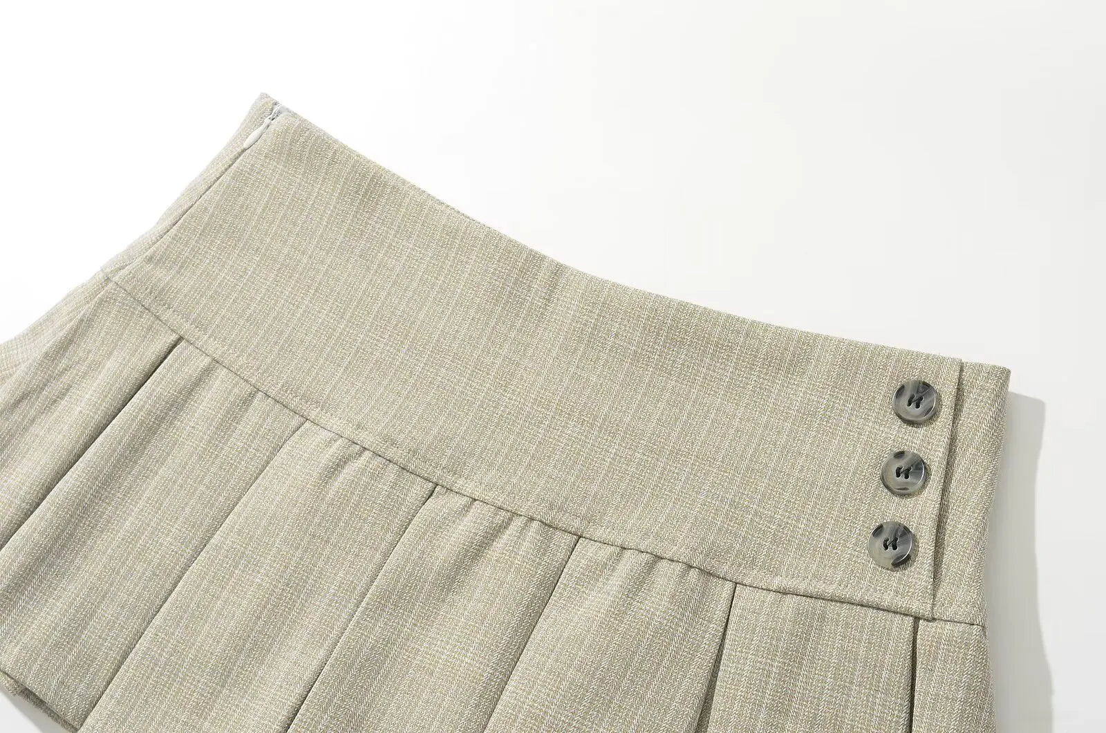 Cyflymder American Retro Pleated Mini Skirt Women Sexy Low Waist Summer Skirts Cool Girl Y2K saia