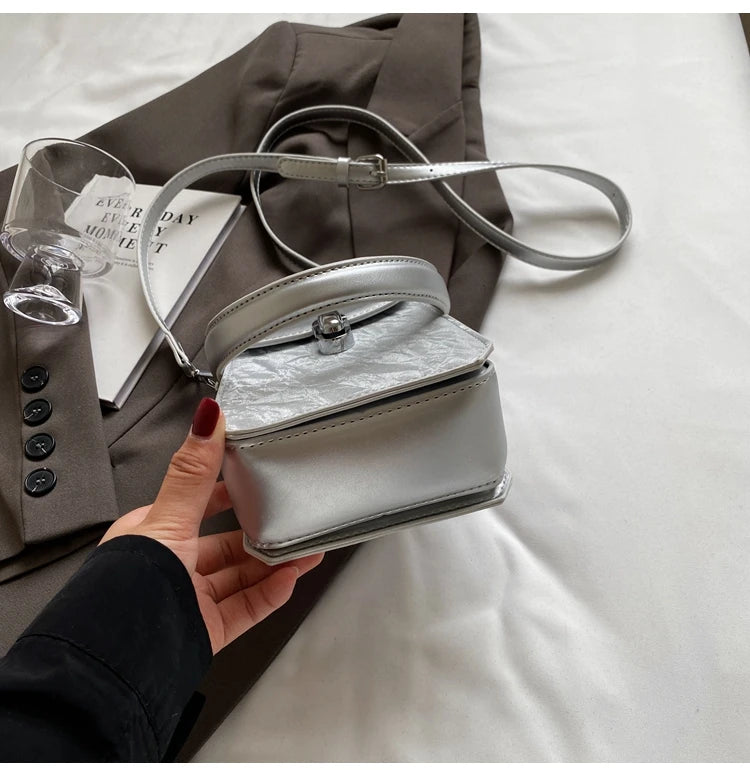 Cyflymder  Women Mini Cellphone Bag Vintage Casual All Match Purses and Handbags Streetwear Y2k Aesthetic Shoulder Crossbody Bags