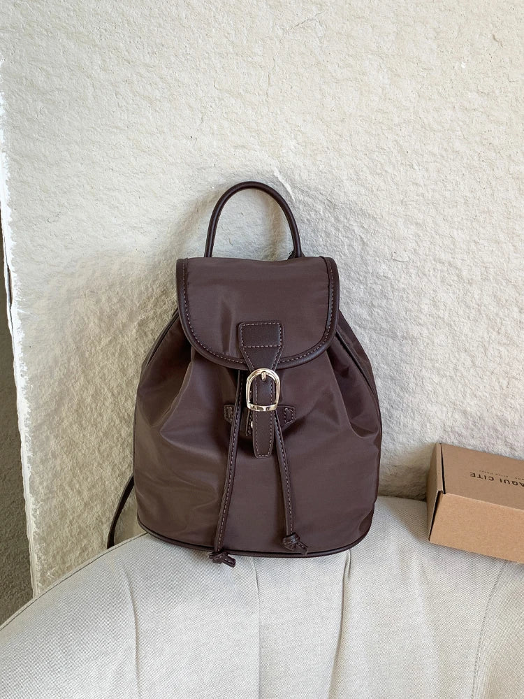 Cyflymder  Fashion Simple Design Unisex Oxford Backpack College Women's Shoulder Back Beach Bag School Casual Korean Style Bagpack