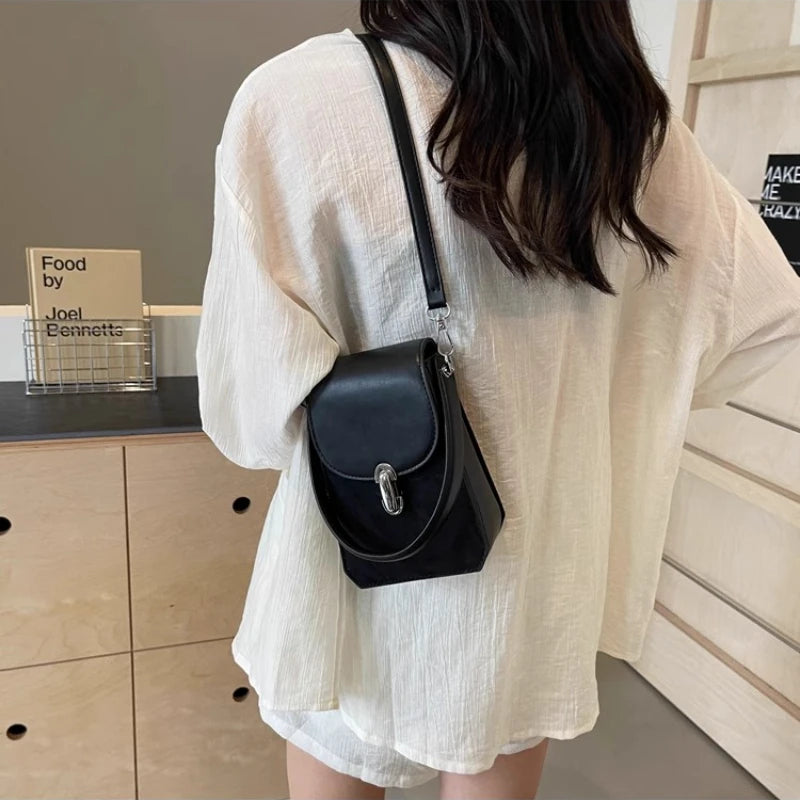 Cyflymder  Women Mini Cellphone Bag Vintage Casual All Match Purses and Handbags Streetwear Y2k Aesthetic Shoulder Crossbody Bags