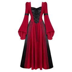 Cyflymder  Womens Victorian Dress Renaissance Irish Costumes for Women Medieval Dresses Halloween Cosplay Costume Vintage Princess Outfits