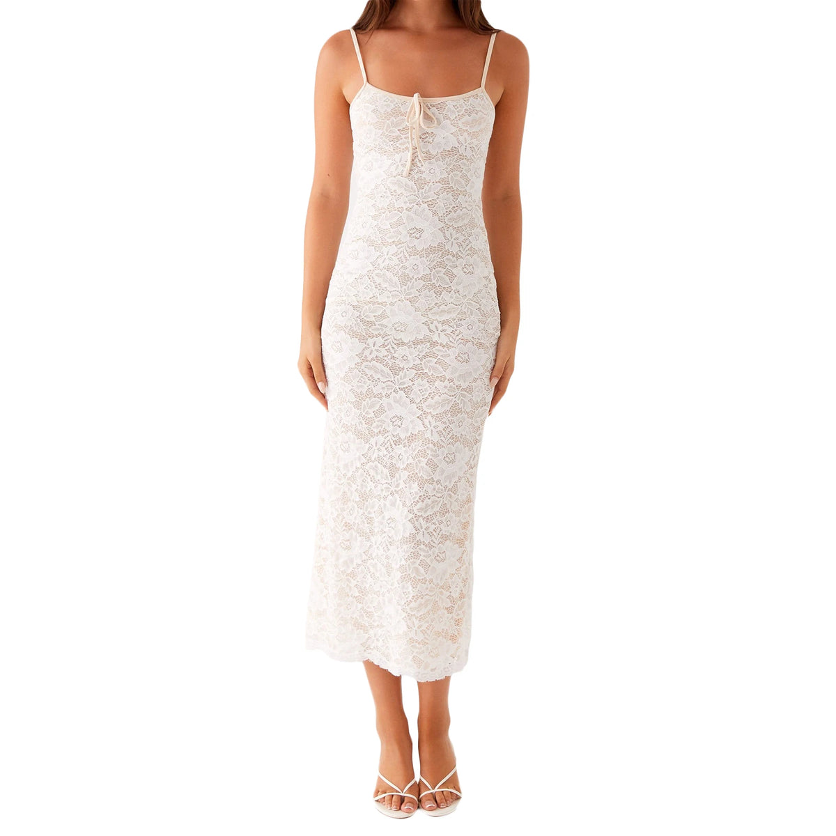 Cyflymder  Elegant Floral Print Maxi Dress with V-Neckline and Adjustable Spaghetti Straps Casual Summer Boho Beach Dress