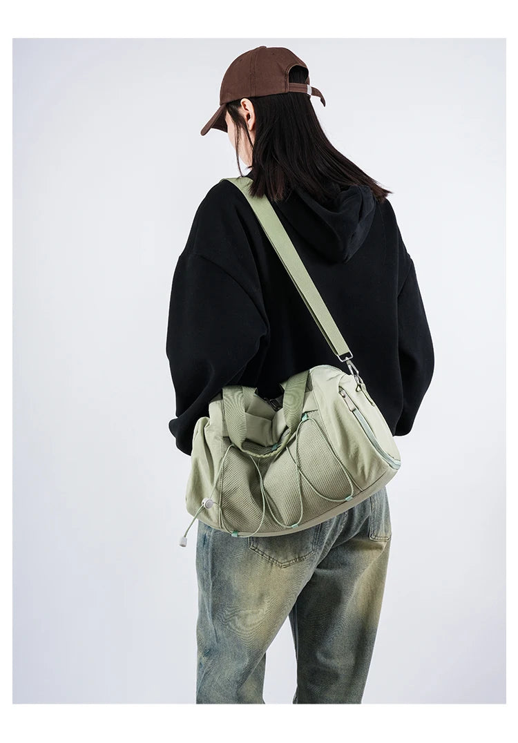 Cyflymder  High-capacity All Match Fashion Shoulder Bag Y2k Aesthetic Fashion Women Gym Bags Korean Chic Casual Travel Handbags Crossbody