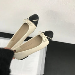 Cyflymder  New Spring Butterfly-knot Women Loafer Elegant Mix Colors Slip On Shoes Laides Comfort Soft Sole Ballet Flats Single Shoes
