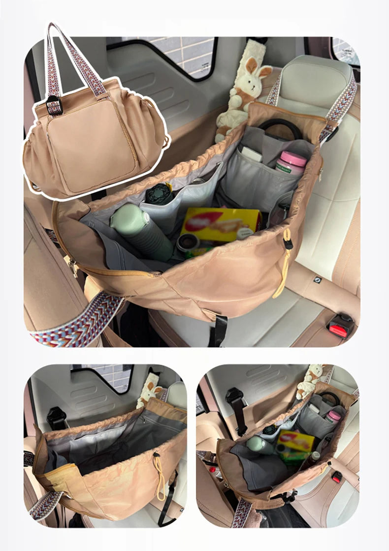 Cyflymder  Sport Versatile Backpack Gym Yoga Fitness Bag Large Drawstring Handbag Shoulder Women Tote Outdoor Shopping Rucksack Mommy Bag