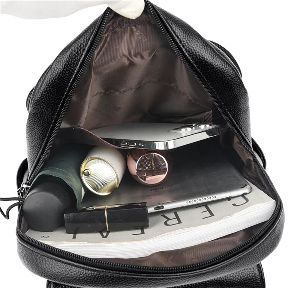 Cyflymder  Luxury Women Backpacks for Girls Casual Daypack Vintage Backpack School Bags for Girls Rucksack Mochila Sac A Dos