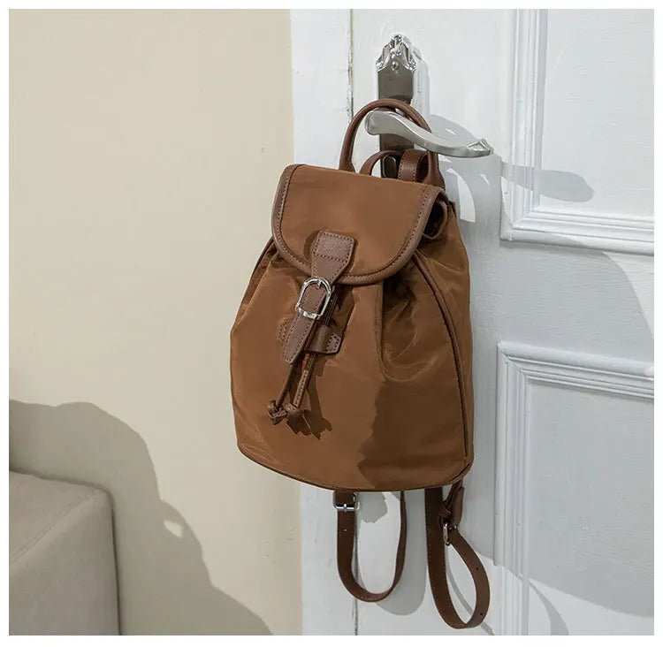 Cyflymder  Fashion Simple Design Unisex Oxford Backpack College Women's Shoulder Back Beach Bag School Casual Korean Style Bagpack