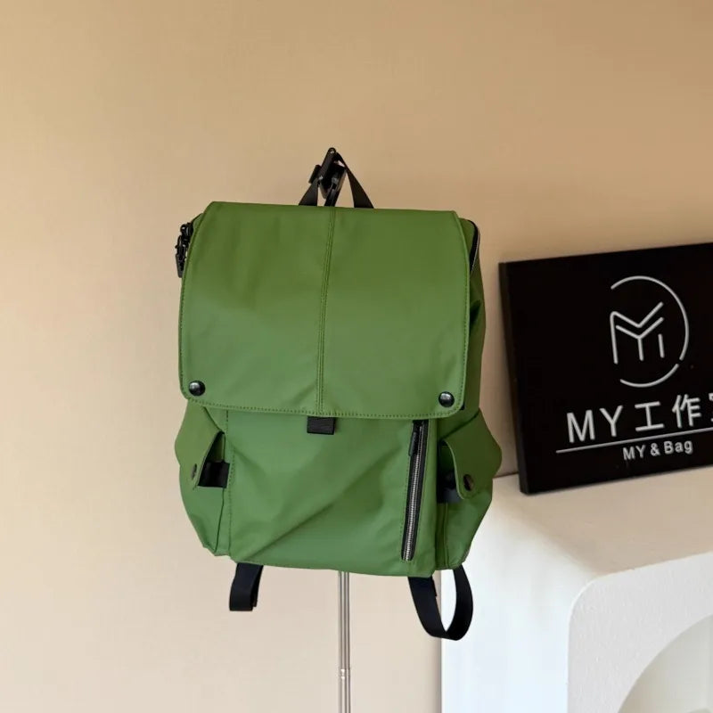 Cyflymder  Korean Y2k Aesthetic Simple Backpack Casual All Match Fashion Schoolbags Vintage Preppy Trendy Chic Backpacks for Women Students